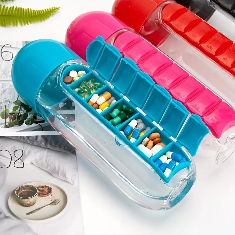 💊💊Three-in-one multifunctional medicine box water cup(🎉Flash Sale - 50% Off)