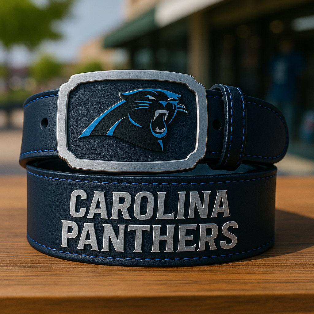 Stay Wild – Carolina Panthers Statement Belt