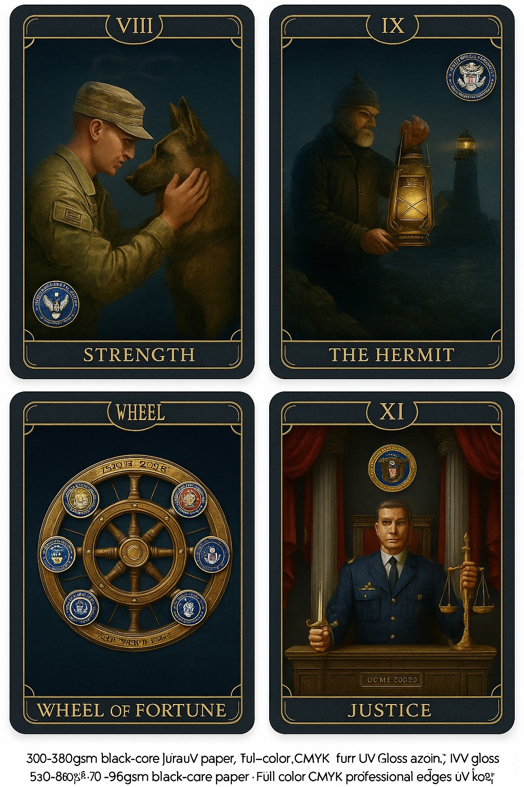 U.S. Army 250th Anniversary Tarot Deck