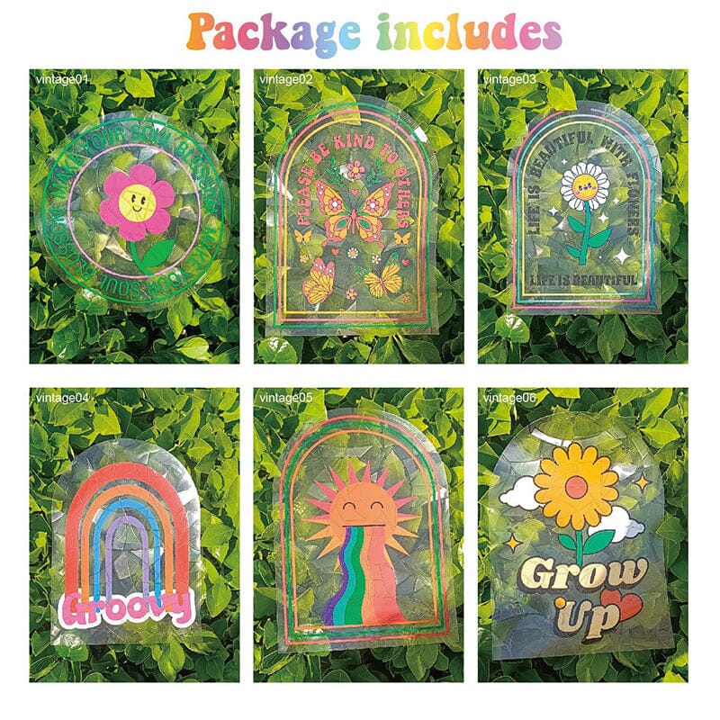 🔥Last Day 60% OFF🔥PVC animal colorful anti-collision glass sticker