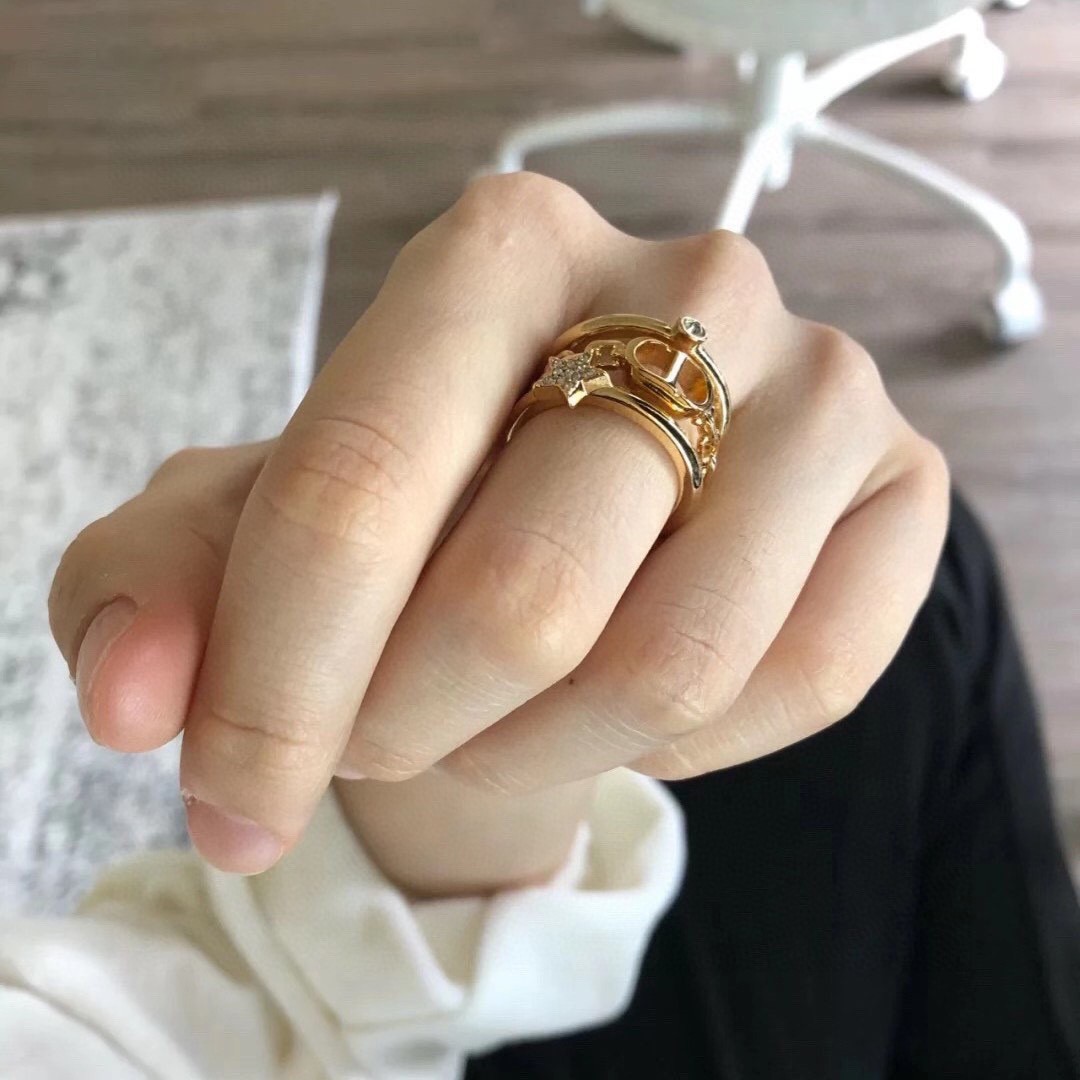 Dior 3 in 1 lucky star ring