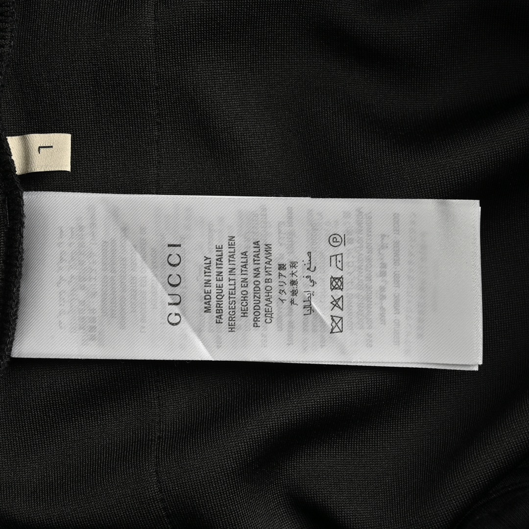 Gucci 24Fw embroidered web trousers