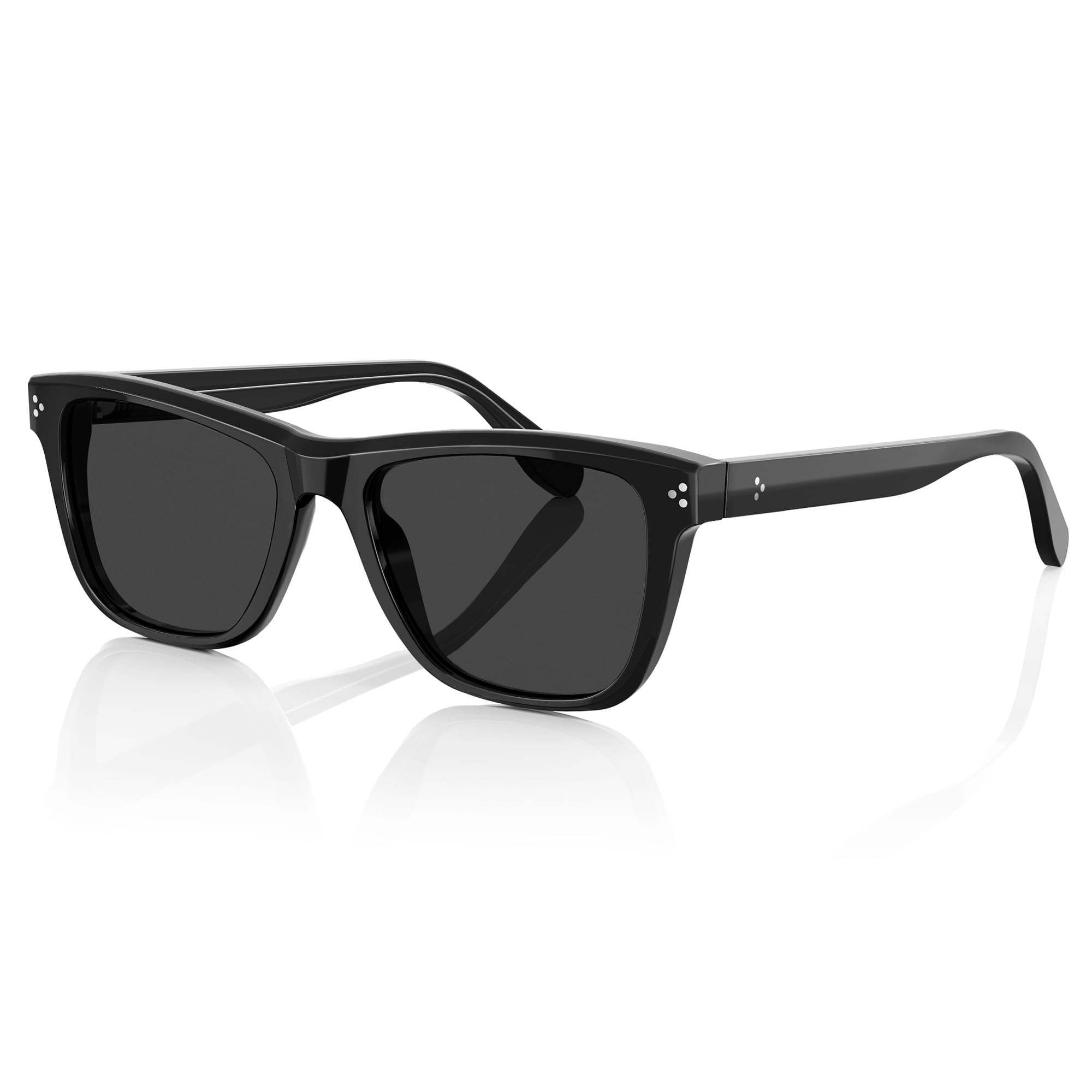 Retro square sunglasses 🧑‍🦰 Anti-glare technology + 100% UV protection | Once you put them on, you'll instantly become the star of the movie