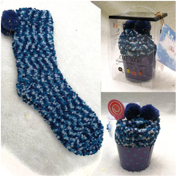 (🎅EARLY CHRISTMAS SALE - 48% OFF)Winter Fuzzy Slipper Socks WIth Gift Box🔥Buy 5 Get FREE SHIPPING