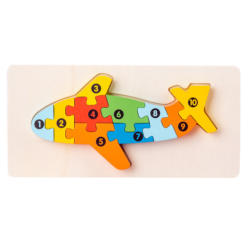 (🔥NEW YEAR HOT SALES 50% OFF)Three-dimensional wooden puzzle for children-BUY 2 GET 10% OFF