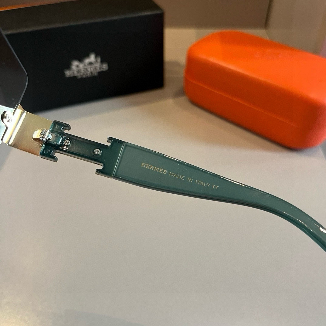 Hermes rimless sunglasses