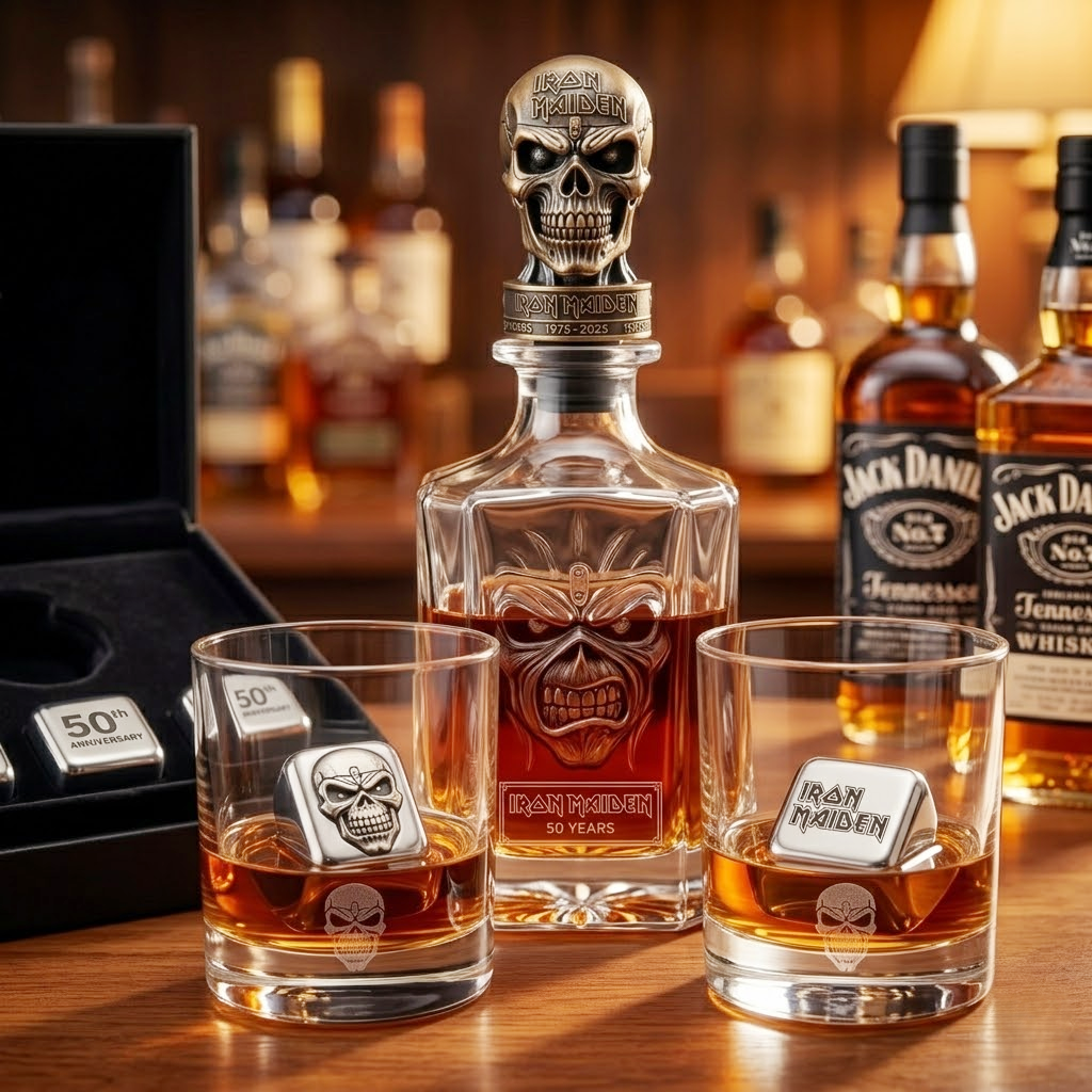🤘 Iron Maiden 50th Anniversary Collector&rsquo;s Edition Liquor Set