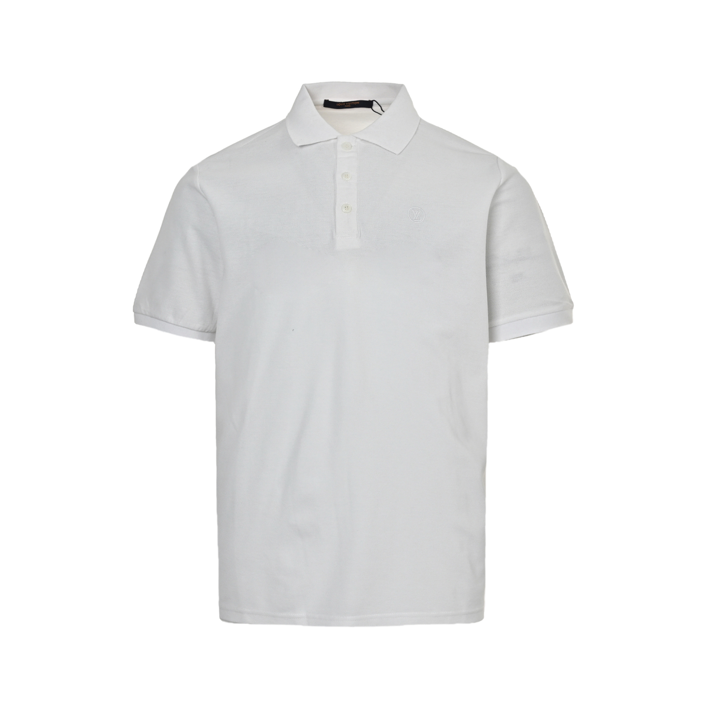 Louis Vuitton Logo Embroidered Polo Short Sleeve