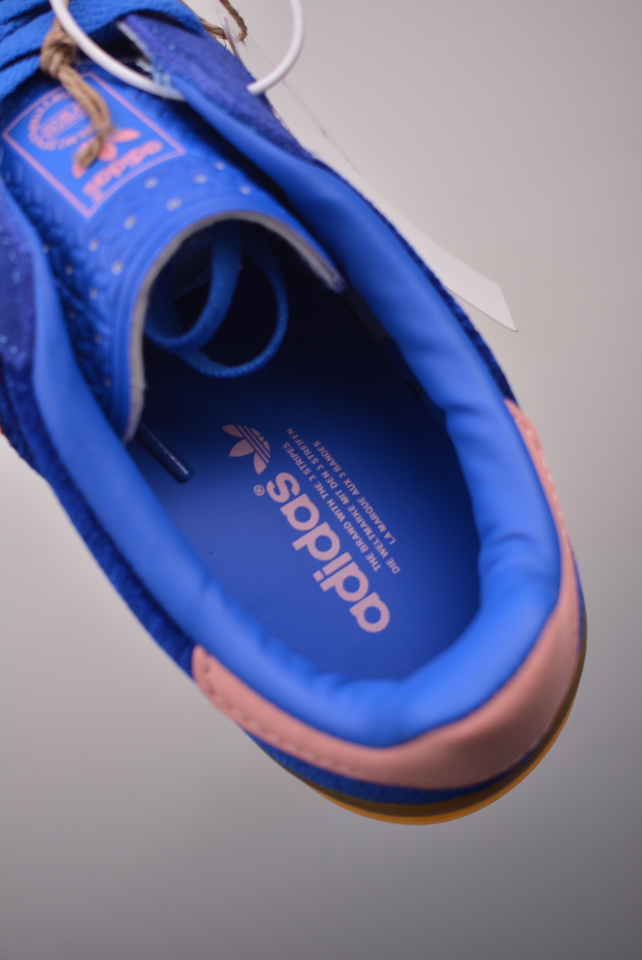 Adidas Gazelle Indoor Trainers Blue Pink IG6785