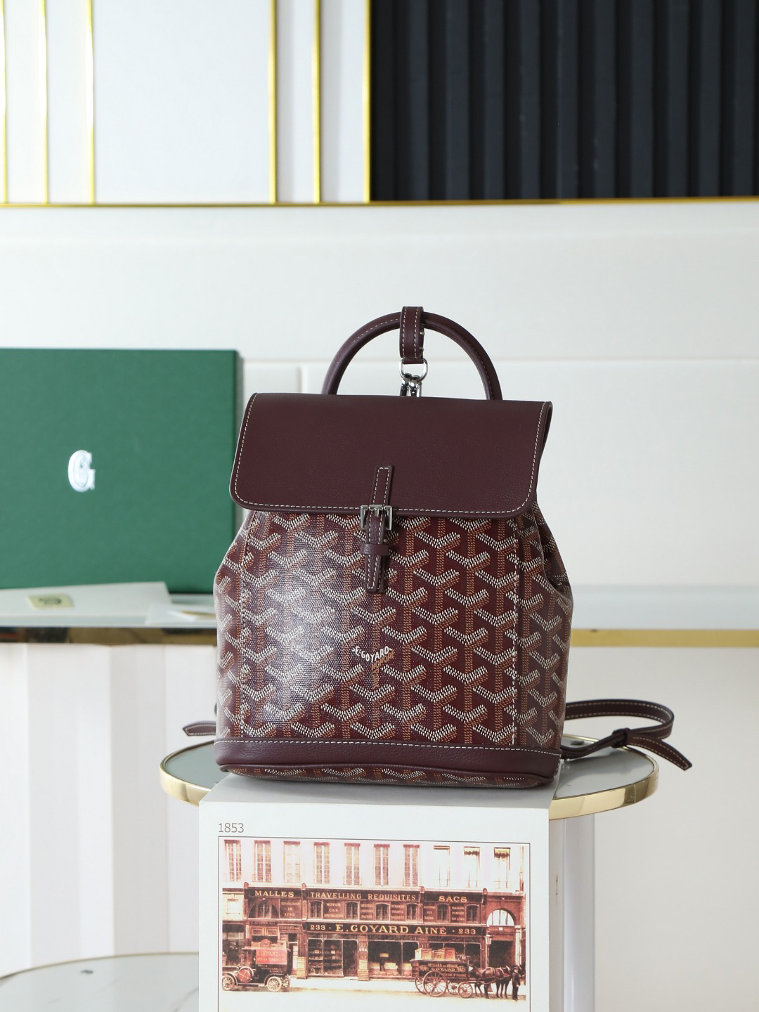 Goyard Aln Mini Backpack 020194