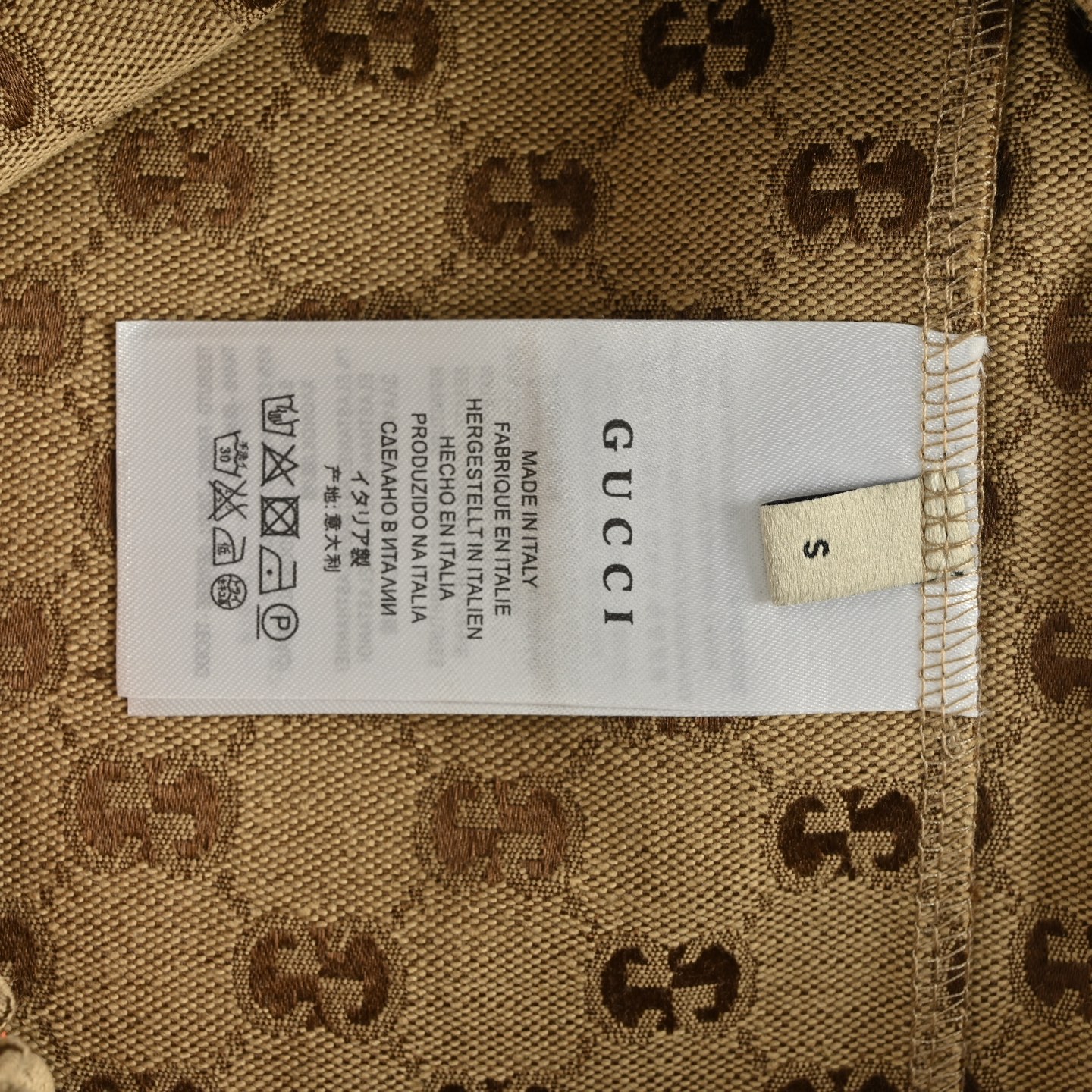 Gucci and The North Face classic double G khaki shorts