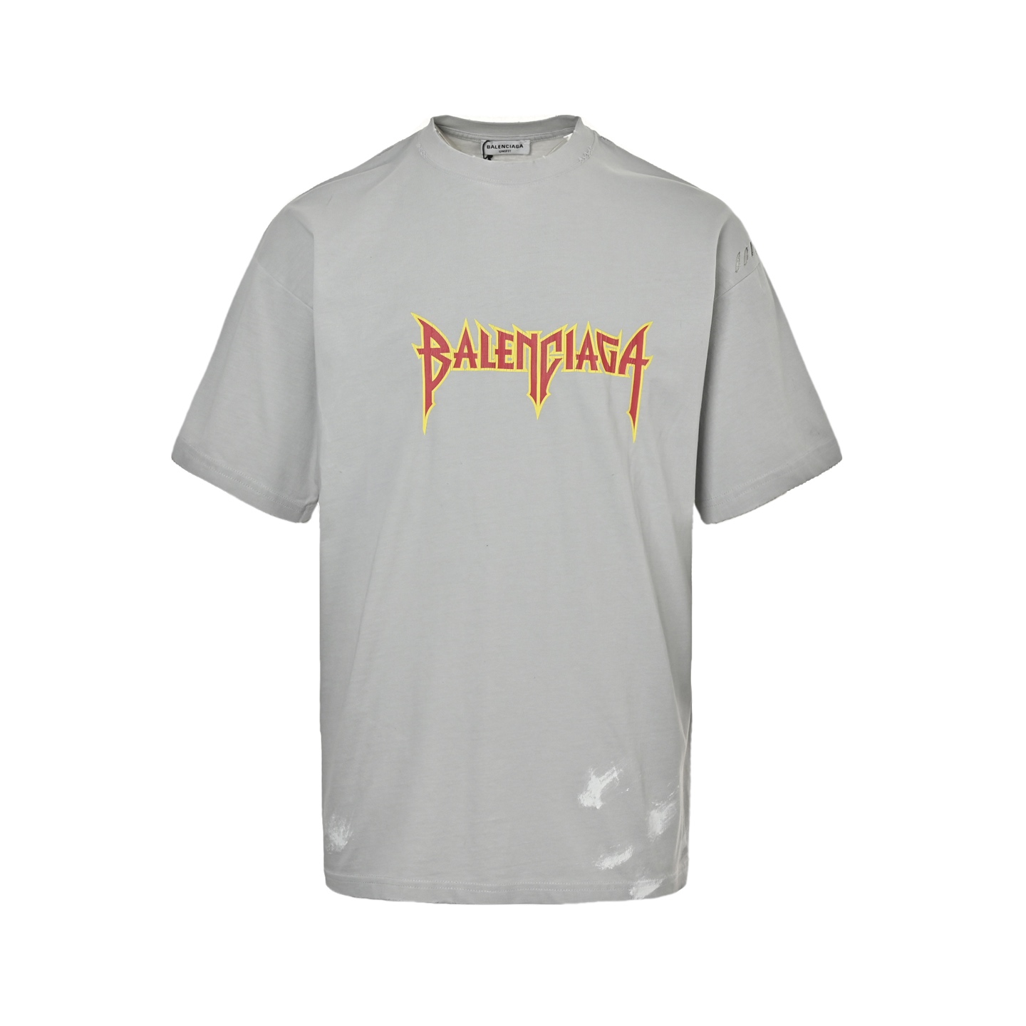 Balenciaga ironing letter short sleeve