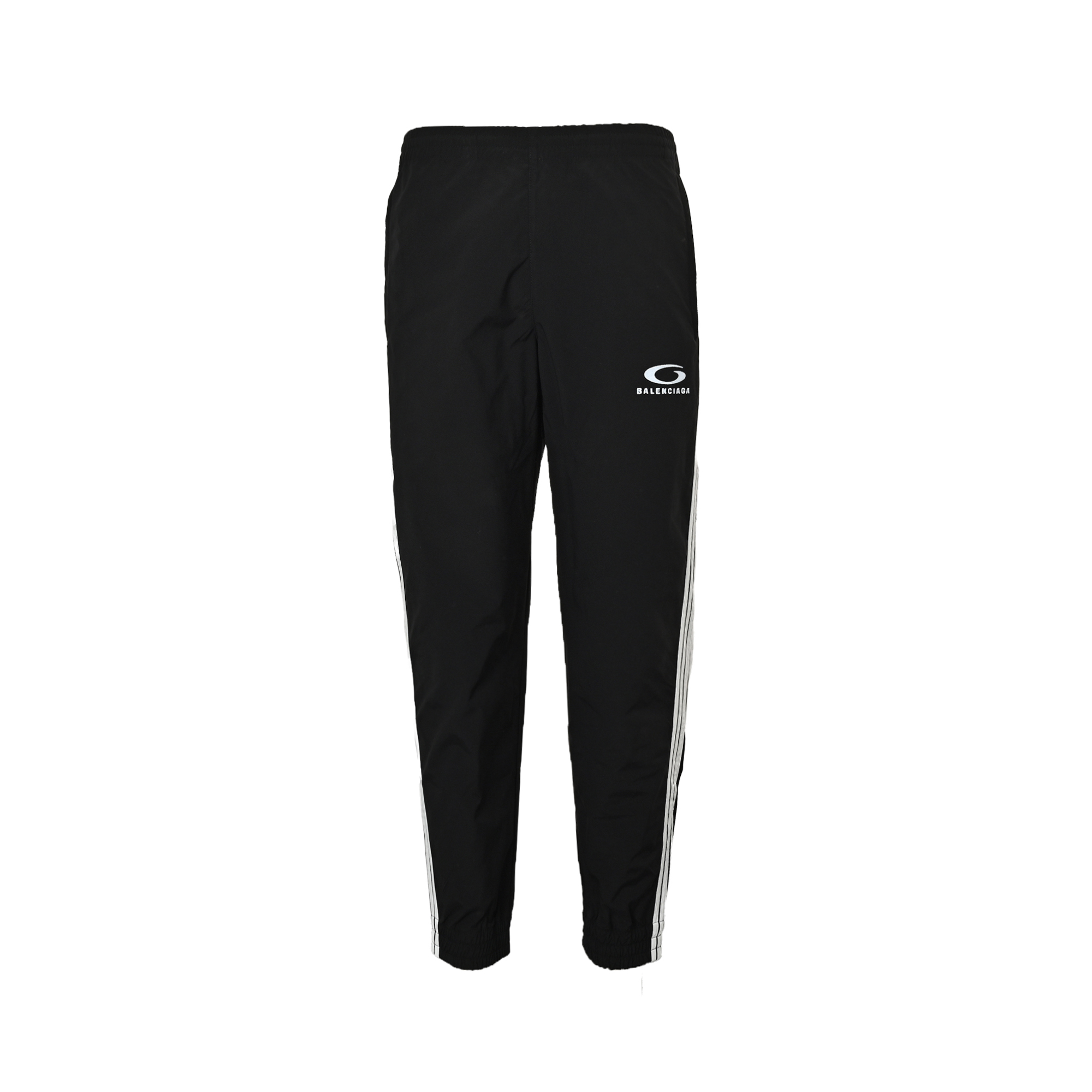 Balenciaga 24Fw ring lettering five-bar trousers