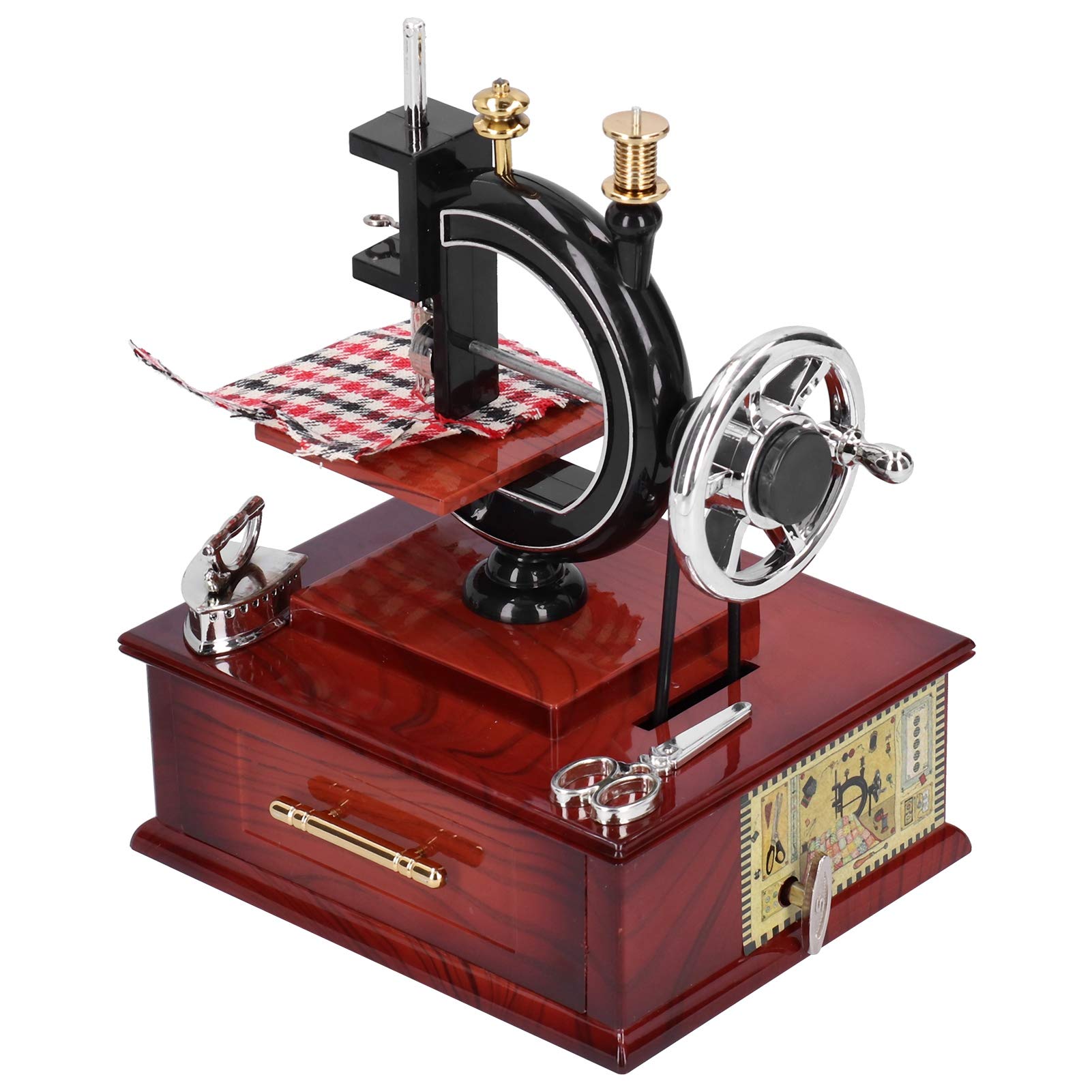 🔥Mother's Day Early Sale-[SAVE 50% OFF]--Wood Sewing Machine Music Box-BUY 2 GET 10% OFF & FREE SHIPPING NOW