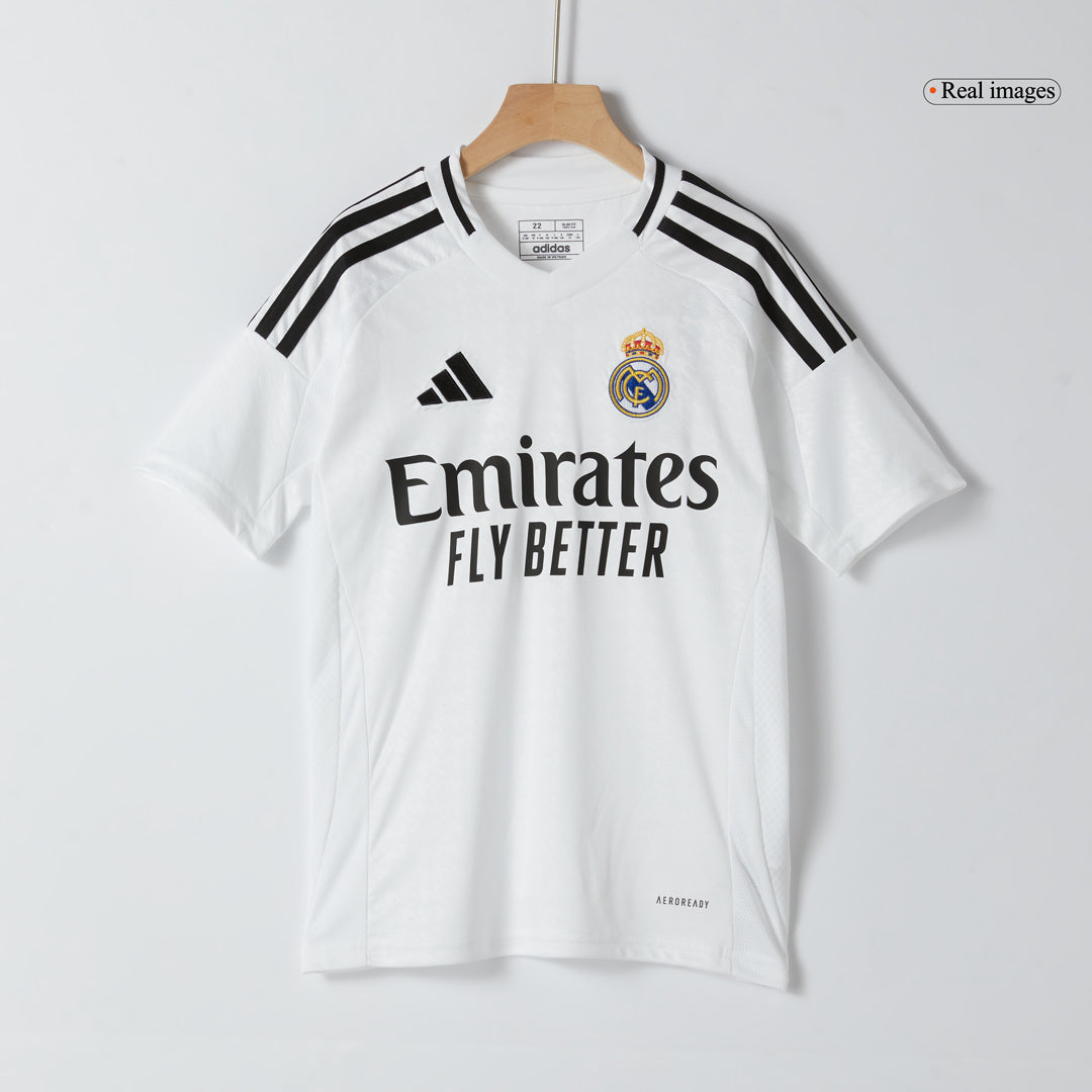 Real Madrid Kids Football Jersey Kit (Shirt+Shorts+Socks) 2024/25