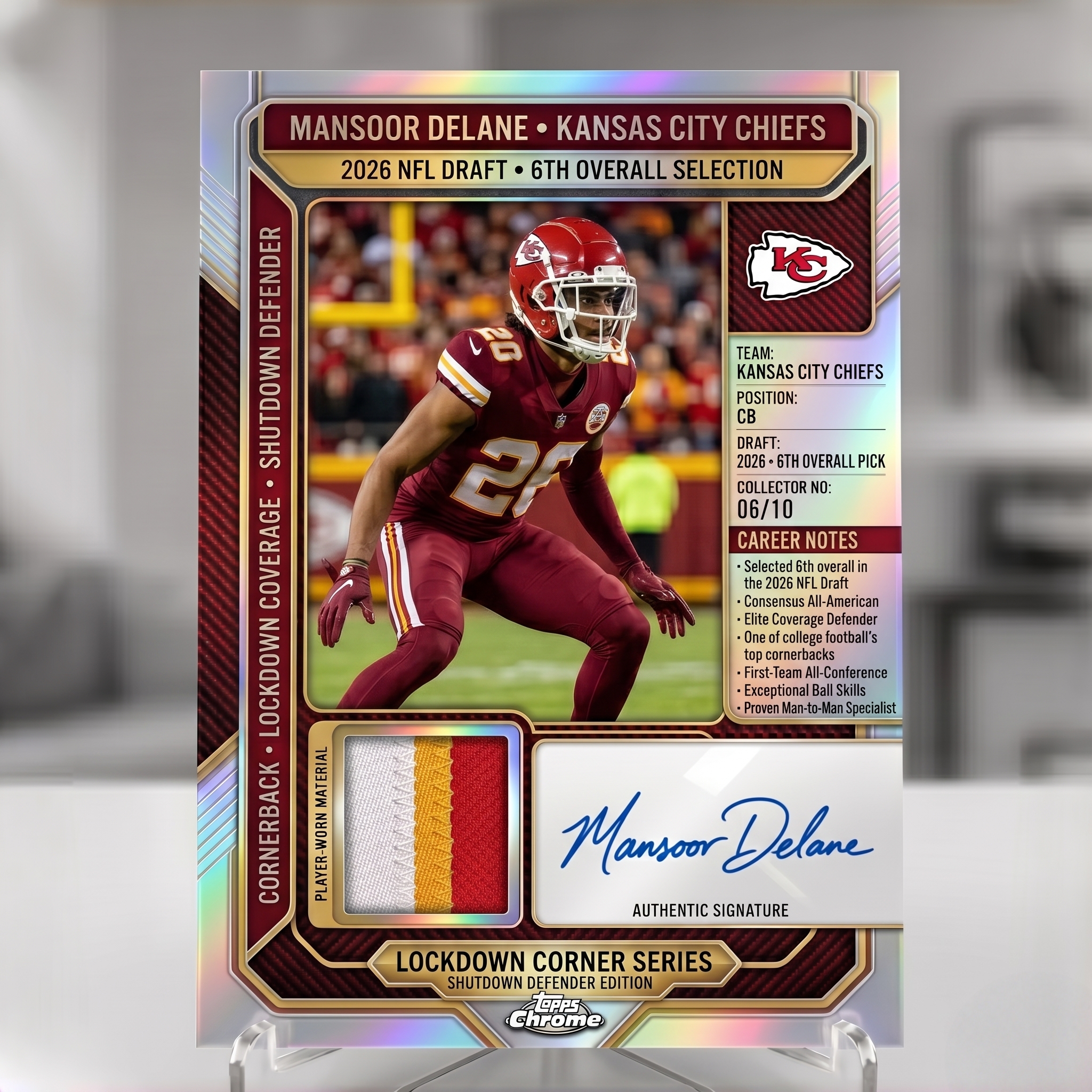 Topps 2026 NFL Draft Elite Top Prospect Hobby Box