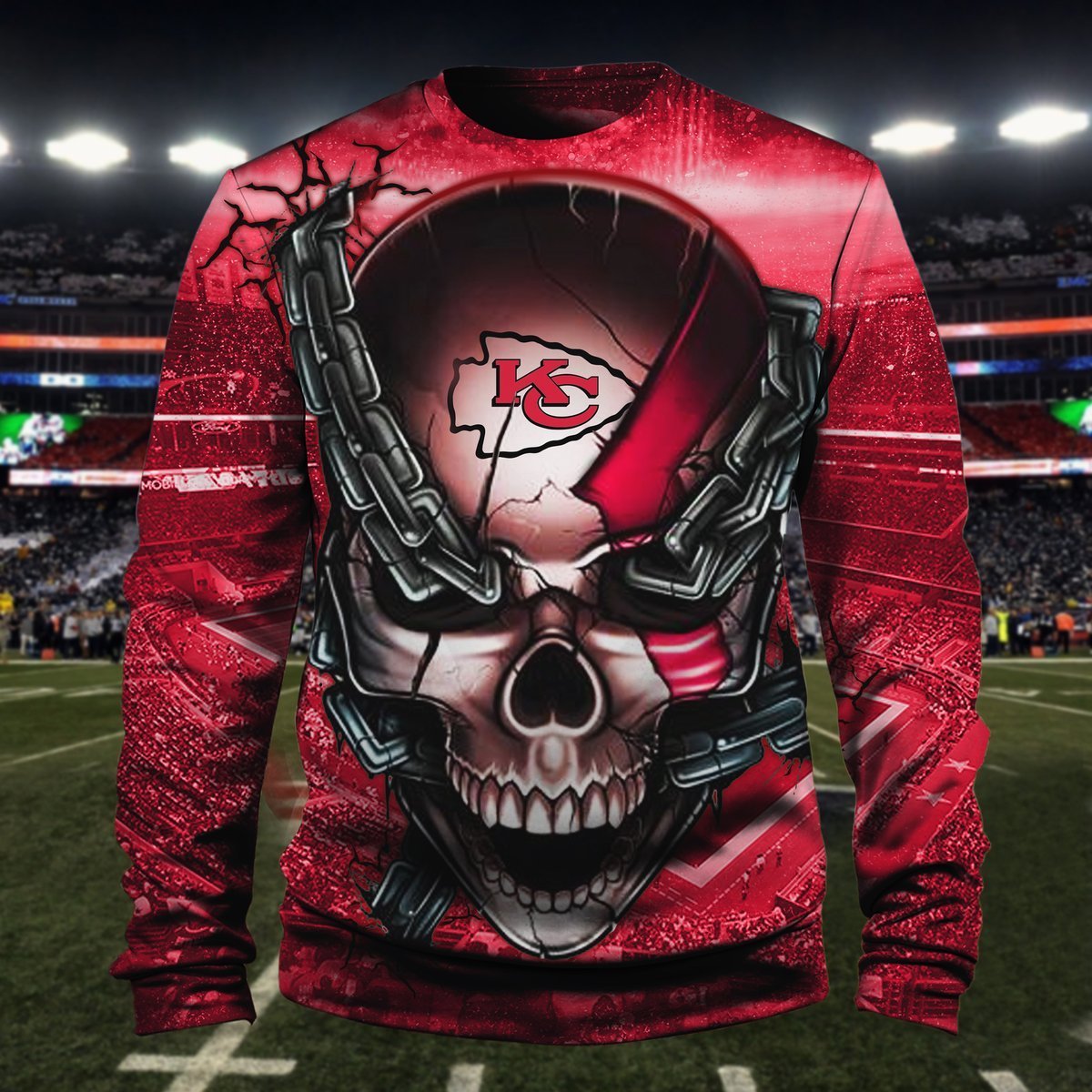 CHIEFS HOODIE VIP23 SKULL