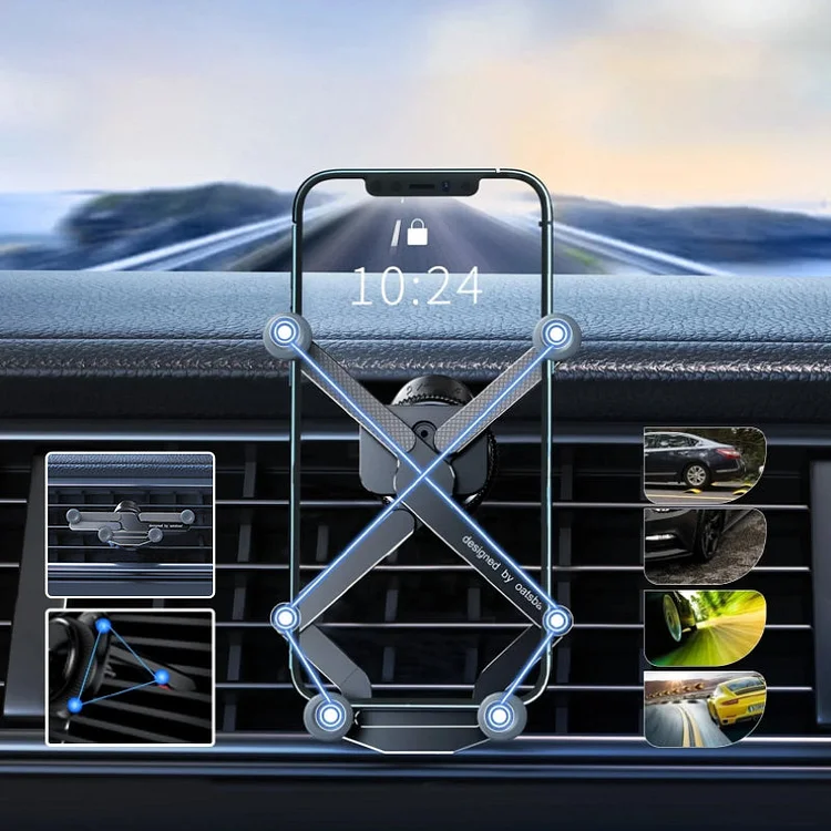 🔥Last Day Promotion-59% OFF🔥Invisible Rotatable Air Vent Mount Car Phone Holder