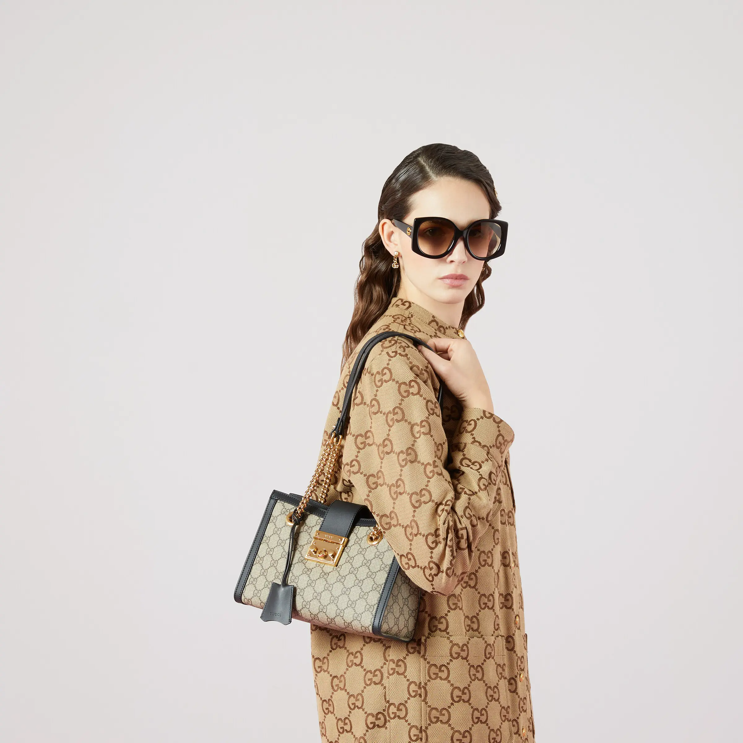 Gucci Padlock Medium Tote Bag‎498156 KHNKG 8534