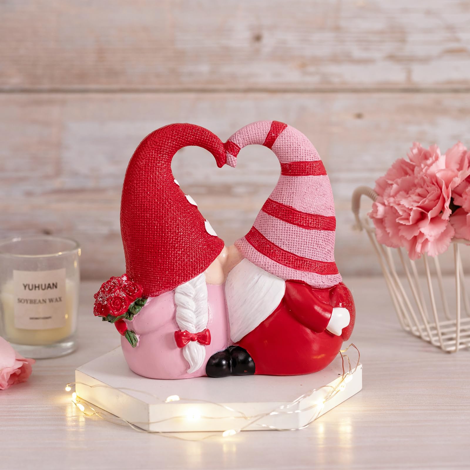 💖 Valentine's Day Sale 49% OFF 💖 Lovely Handmade Resin Gnome For Holiday Gift Present