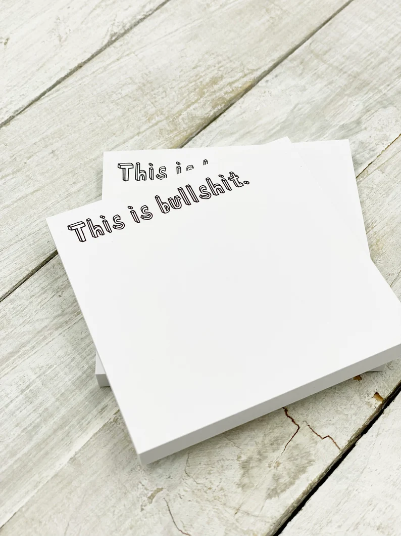 Funny Sticky Note | Funny Gift