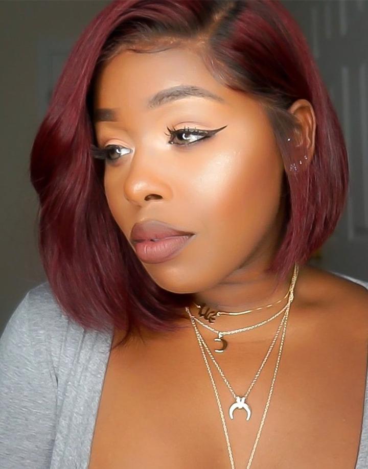 Luna Bob Wig S29 Soft Stragiht for Women