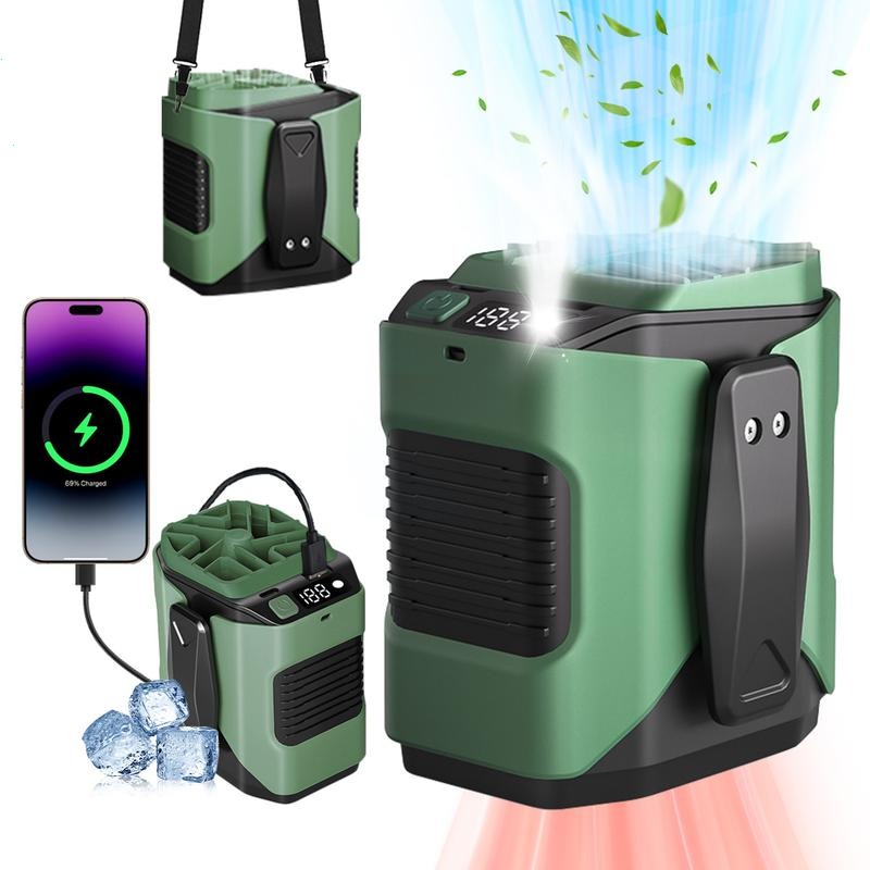 💥ON SALE💥Upgrade Personal Portable Waist Clip Fan,10 Speeds 10000RPM Strong Airflow