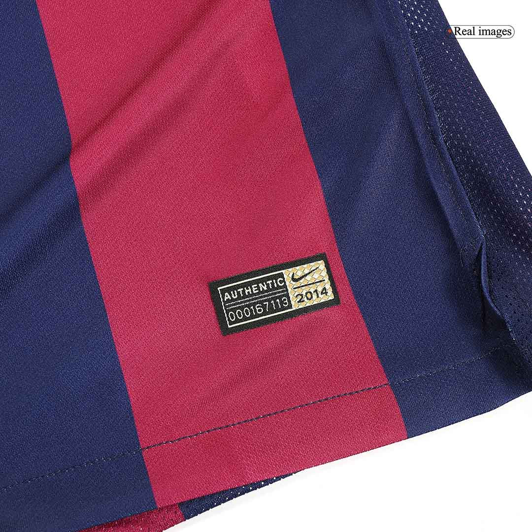 Barcelona retro home football shirt 2014/15