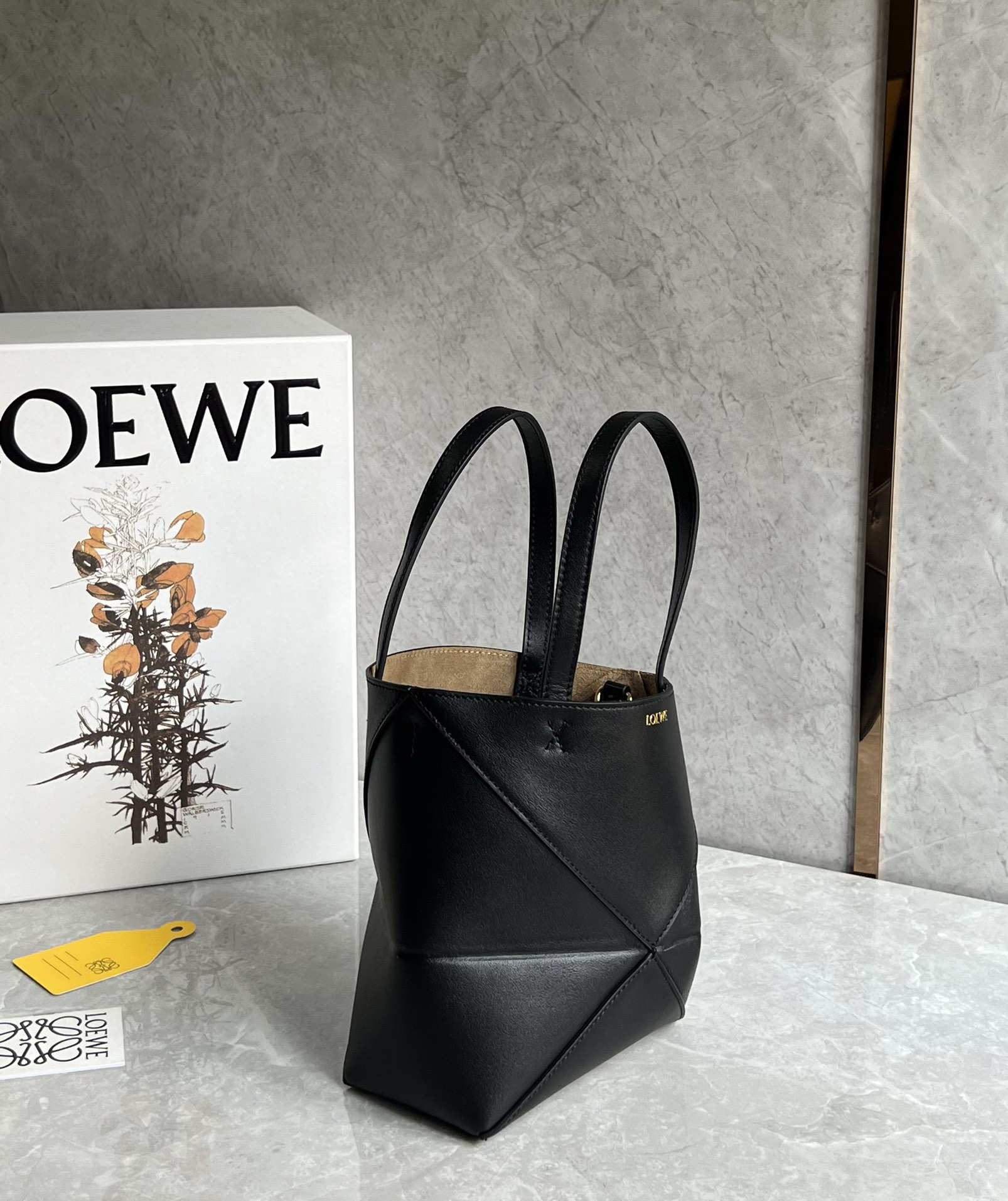 Loewe zzle fold series foldable tote bag 0695