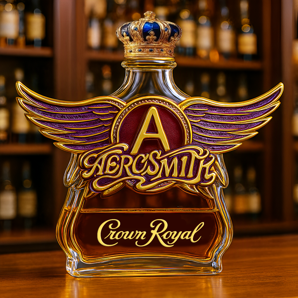Aerosmith Whiskey Bottle