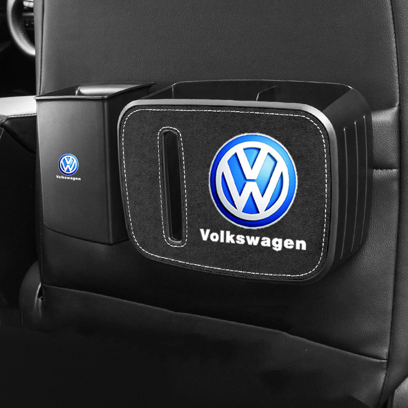 Car Multi-Compartment Garbage Storage Box