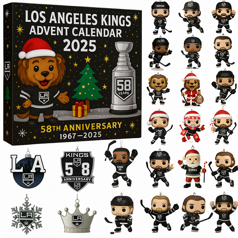 Los Angeles Kings 58th Anniversary Advent Calendar 2025