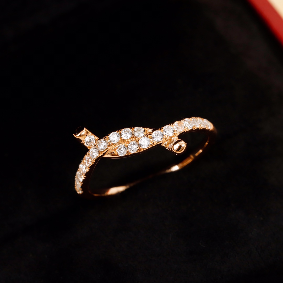 Cartier Love Knot Diamond Ring