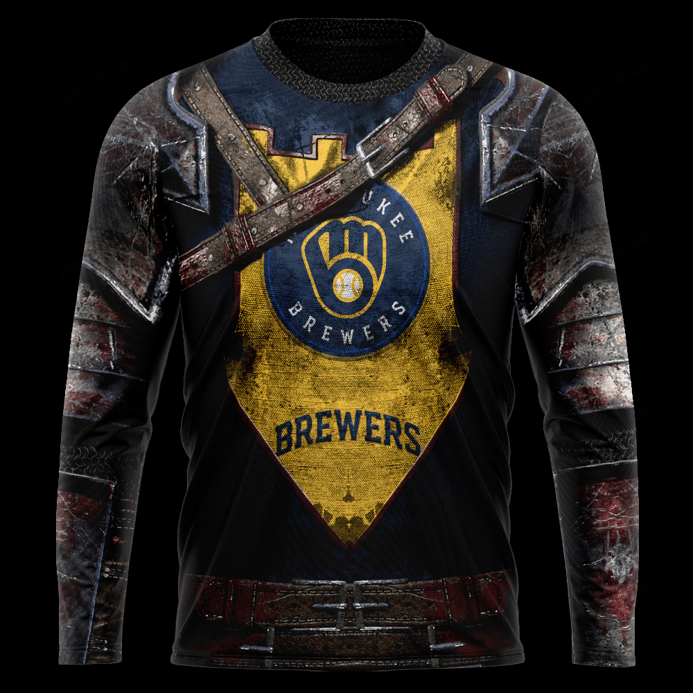MILWAUKEE BREWERS 3D WARRIORS HOODIE