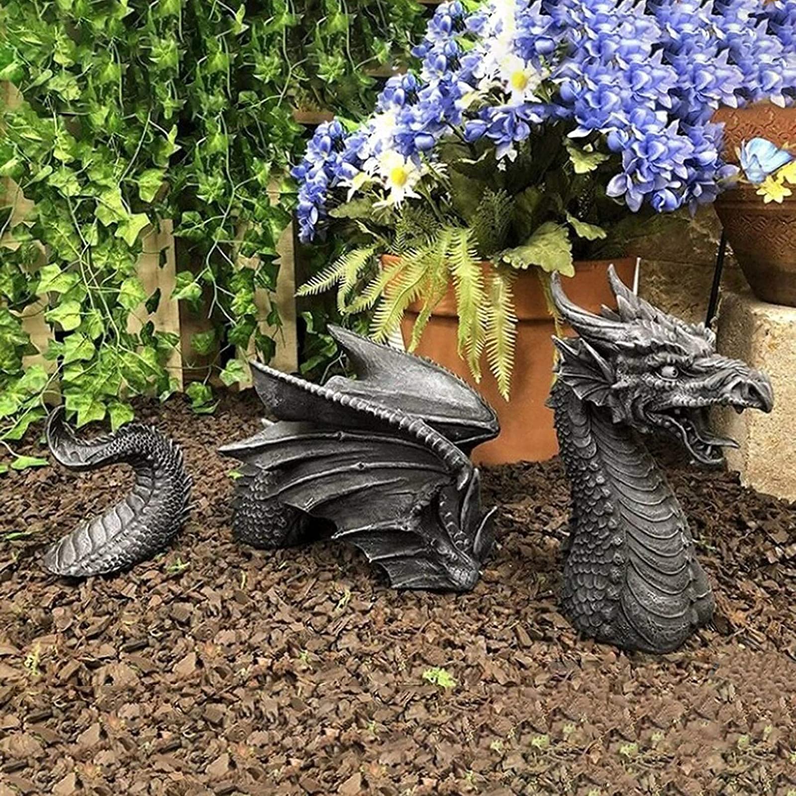 🔥Last Day Promotion-SAVE 60% OFF🔥The Dragon of Falkenberg Castle Moat Lawn Statue-BUY 2 GET 10% OFF & FREE SHIPPING