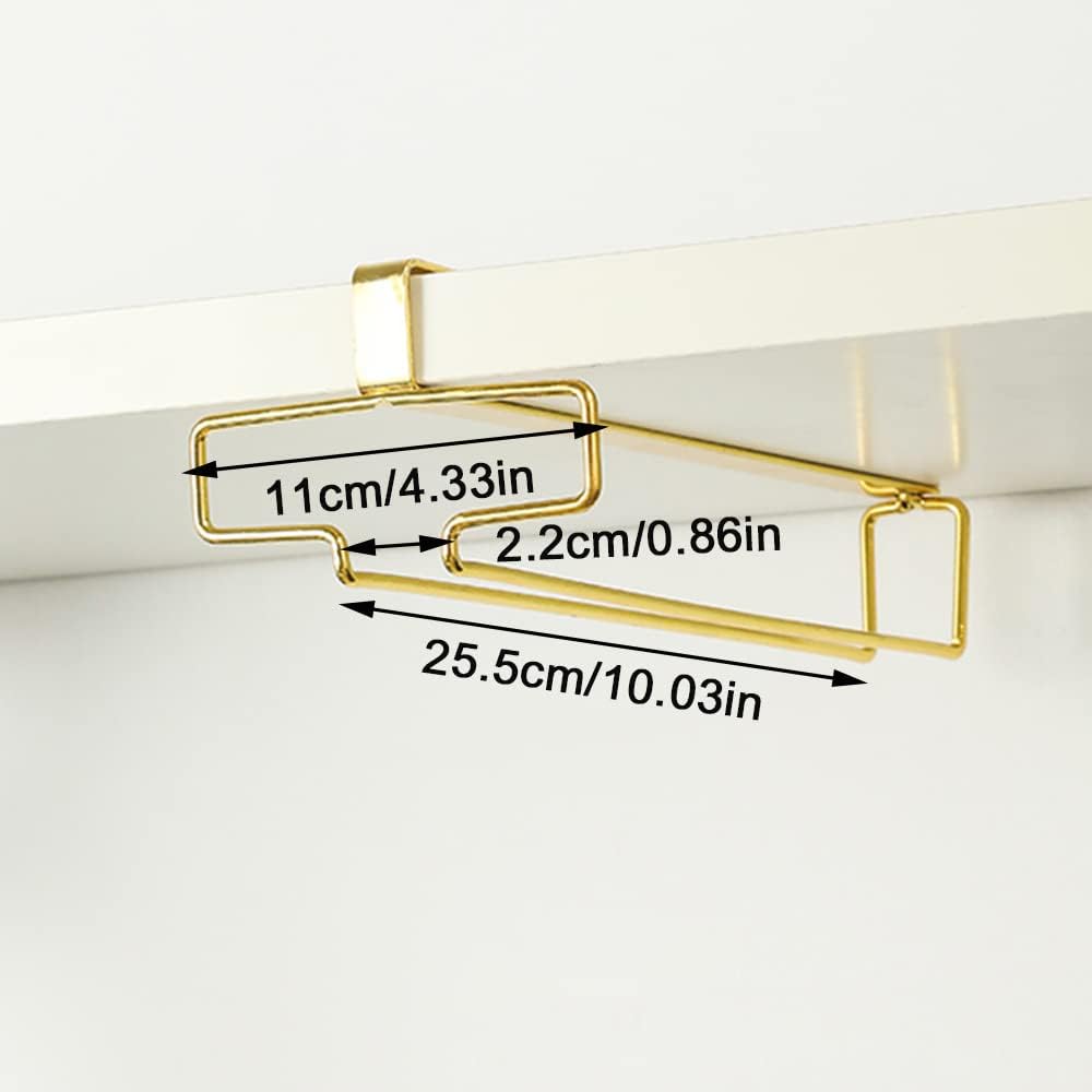 🔥LAST DAY 70% OFF🔥Under Cabinet Wine Glass Holder
