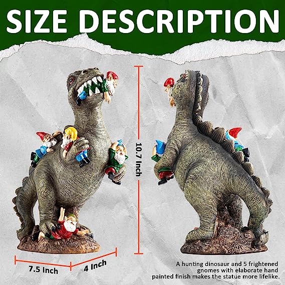 (🔥Last Day Promotion-SAVE 50% OFF)Eating Gnomes Statue Garden/Home Decor-BUY 2 GET 10% OFF & FREE SHIPPING