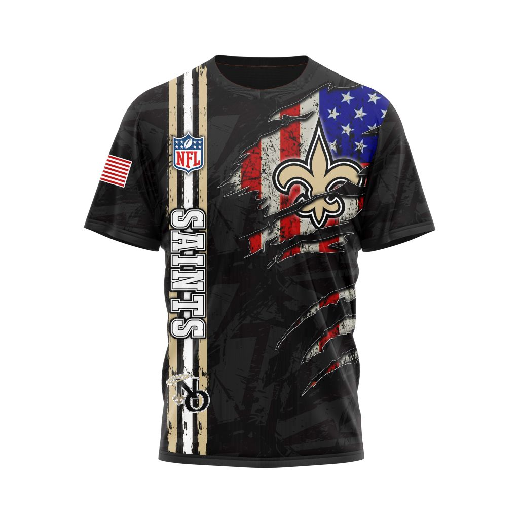 NEW ORLEANS SAINTS 3D HOODIE SKULL0802