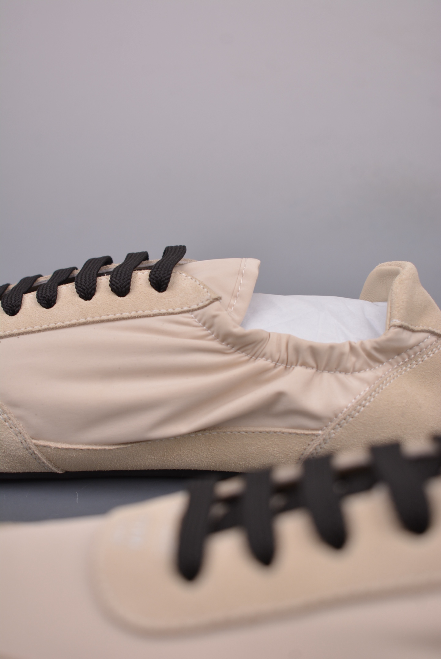 Prada SpringSummer Show Thin-soled Dexter Shoes Off-White