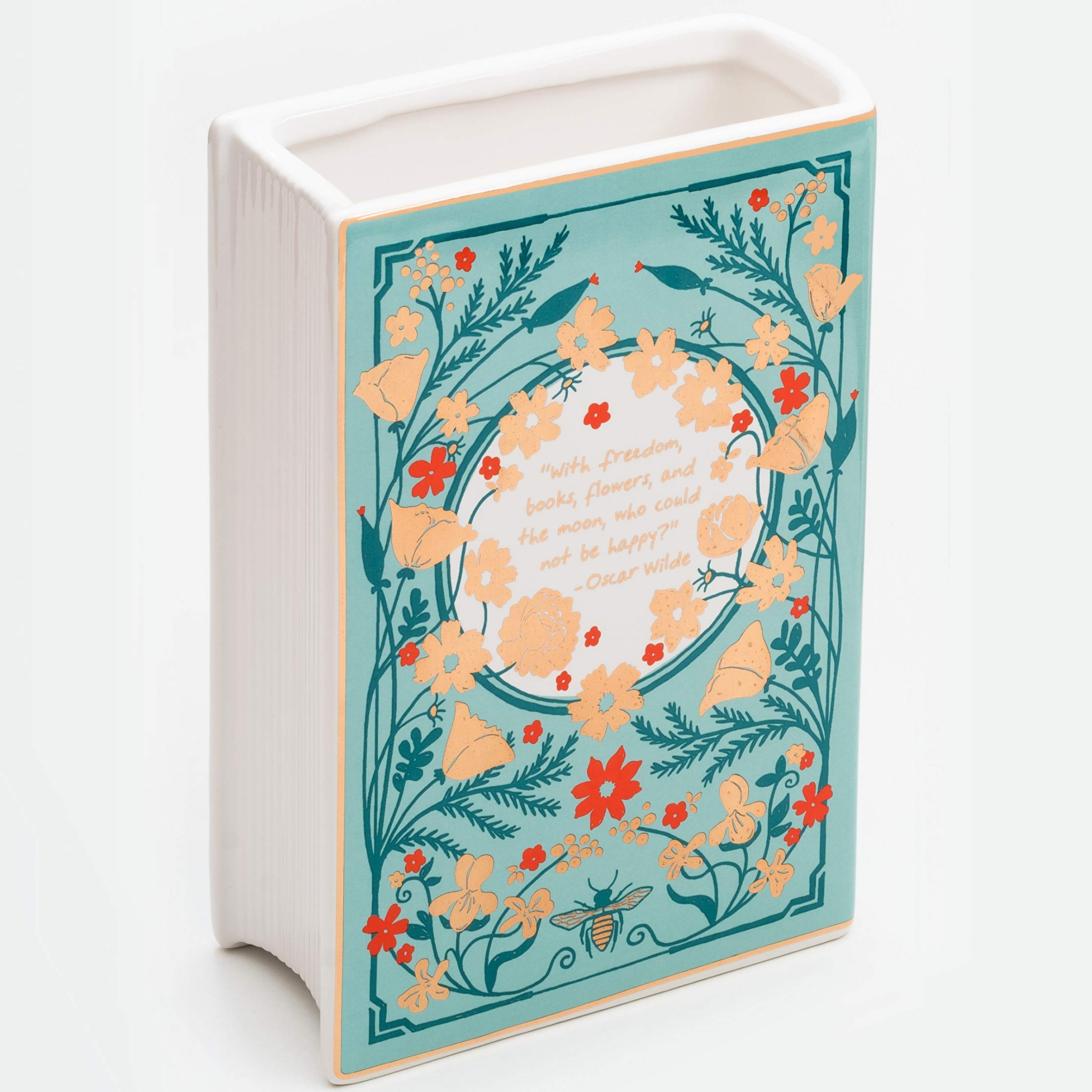🔥ON SALE🔥Large Ceramic Book Vase🏆Top #1 Gifts and Book Vases