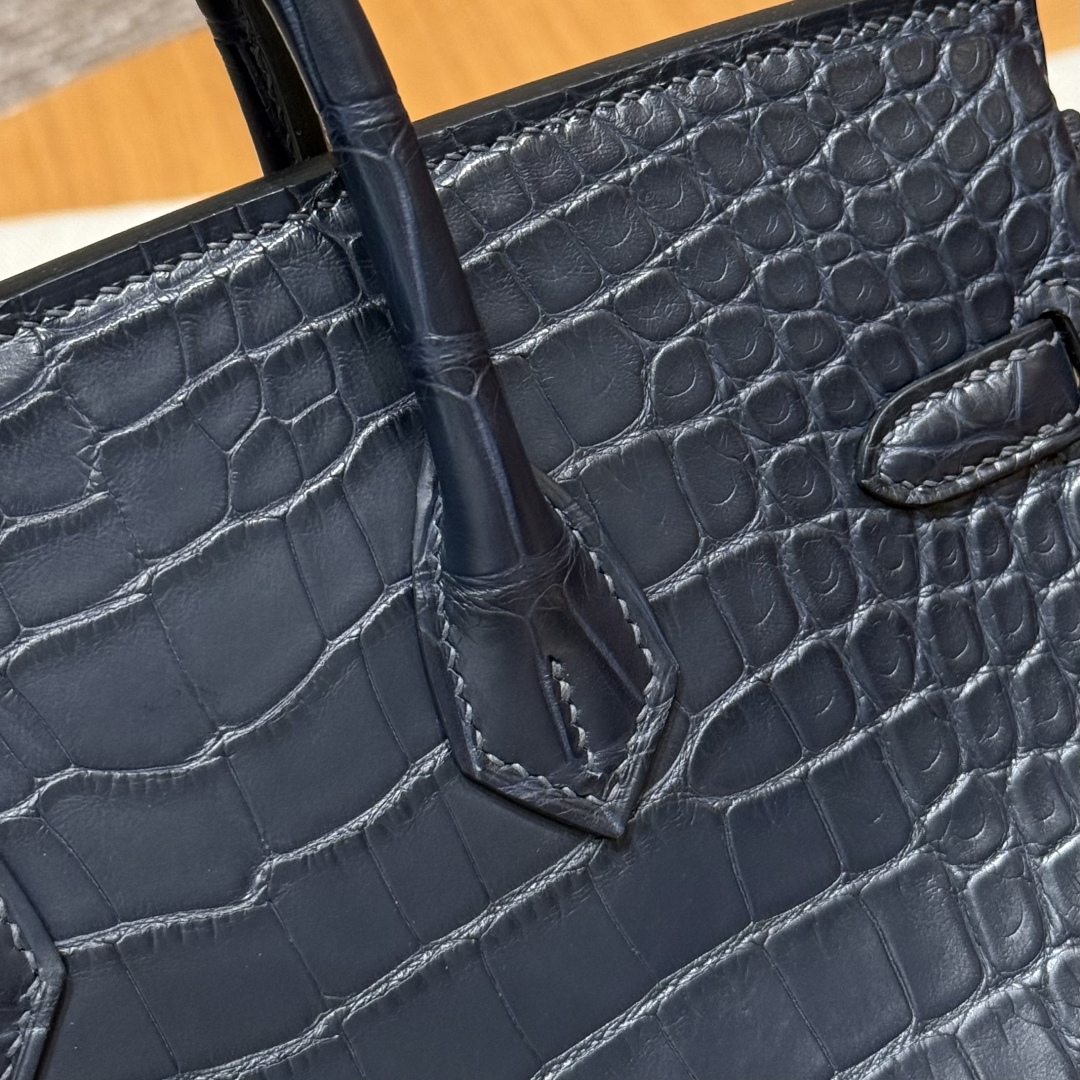Hermes Birkin 73 Blue Saphir Handbag (Handmade to Order)