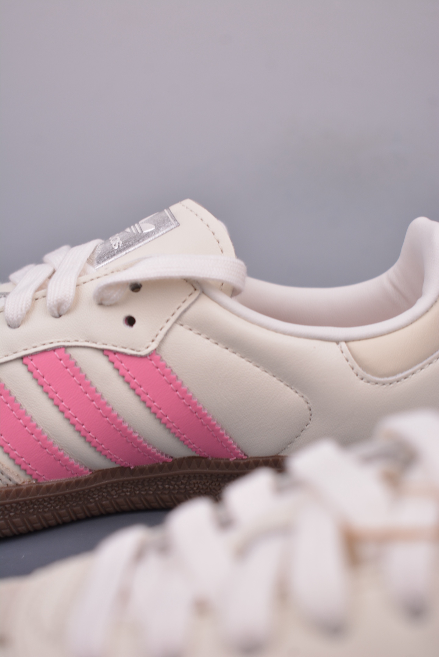 Adidas Originals Samba OG sneakers off-white powder rubber sole IG1962