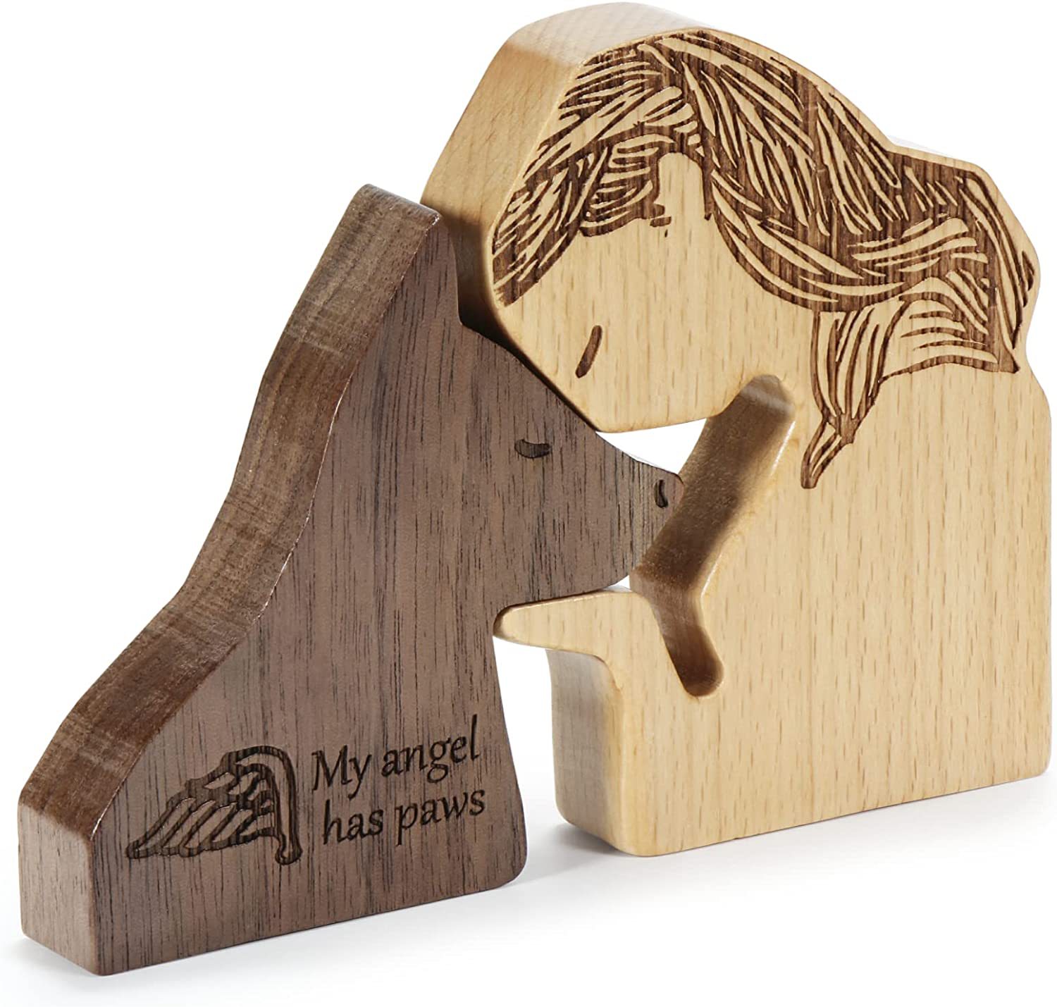 💙Wooden Carving Dog Memorial Gifts - Remembrance Loss of Dog🐾