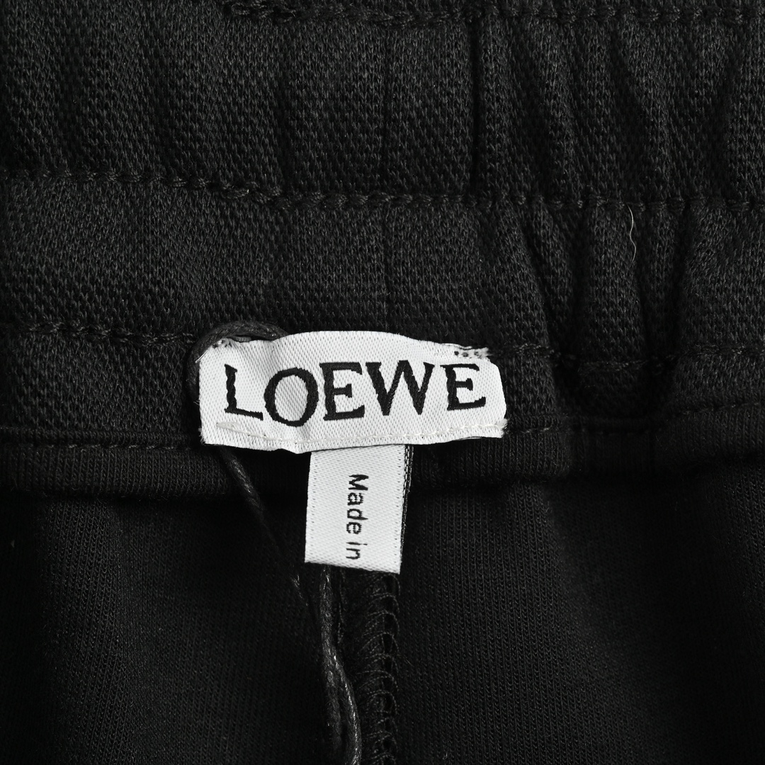 Loewe 24Fw obscure embroidered logo suit trousers