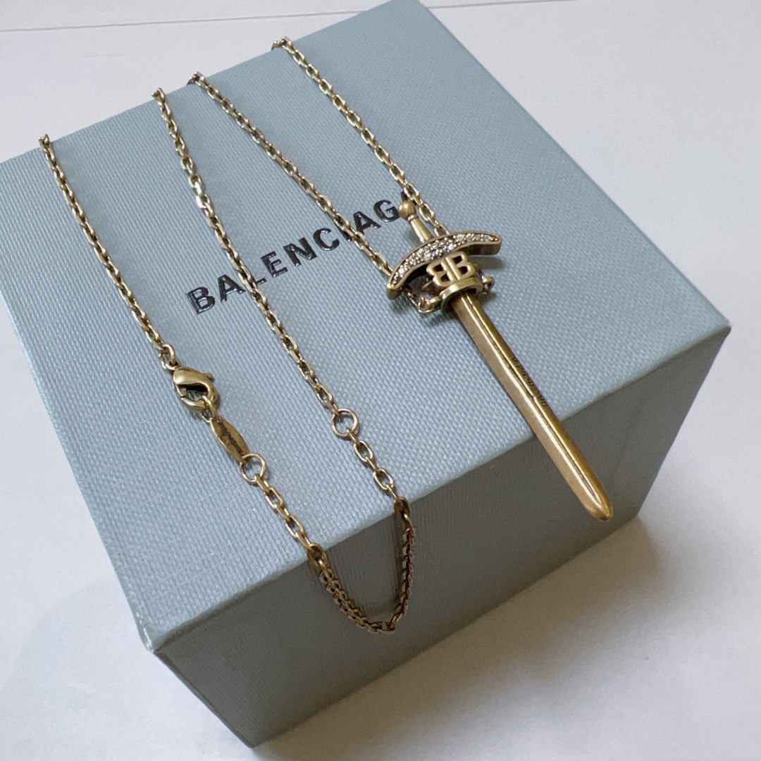Balenciaga Sword Vintage Necklace