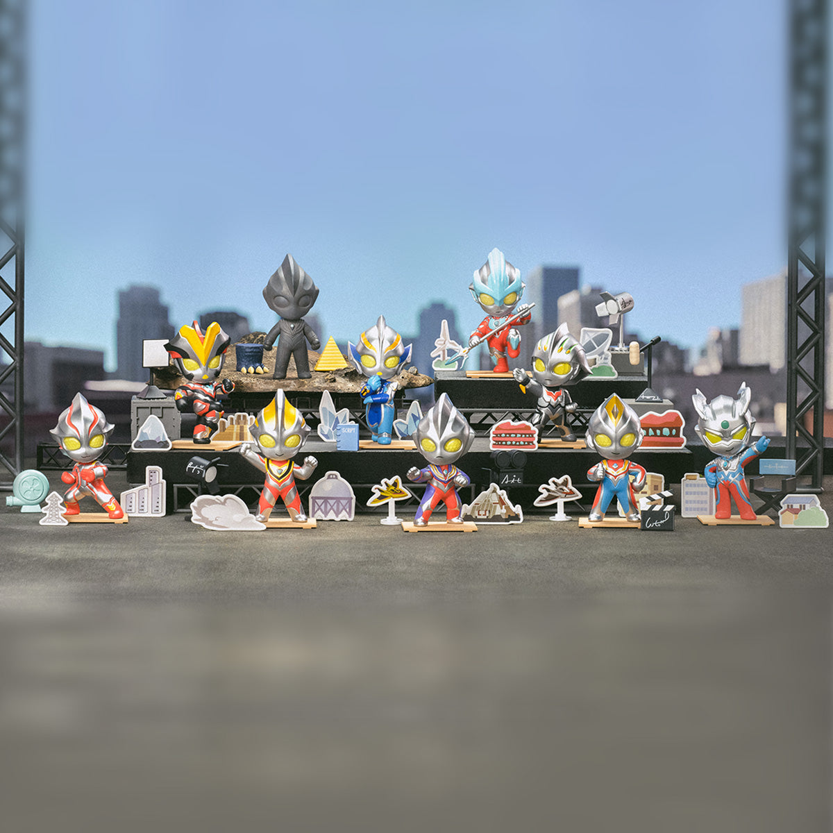 POP MART Ultraman Shooting Studio Series Figures [1 Blind Box]