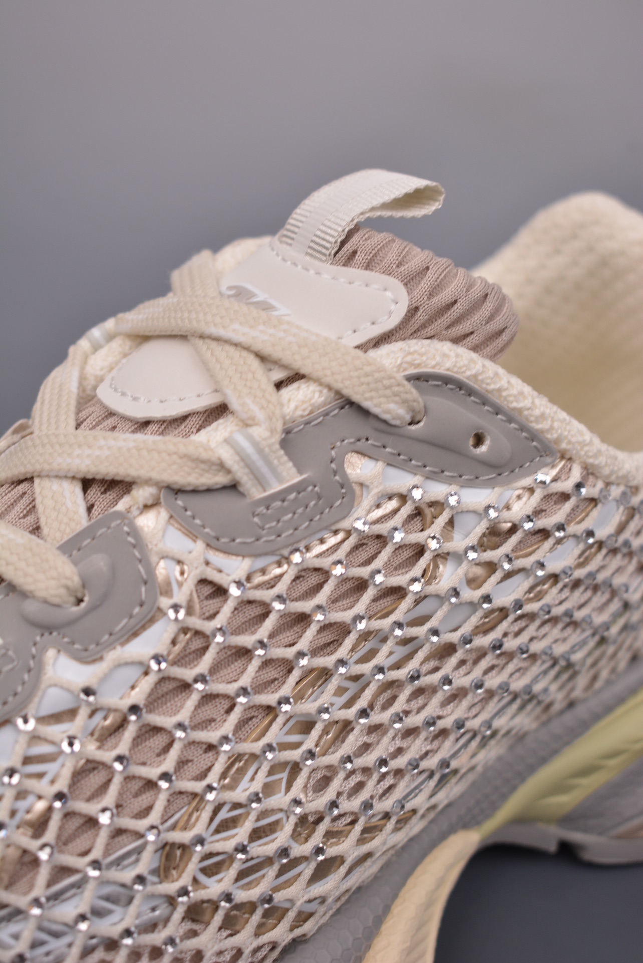 Balenciaga 3xl Fishnet Sneaker in Eggshell