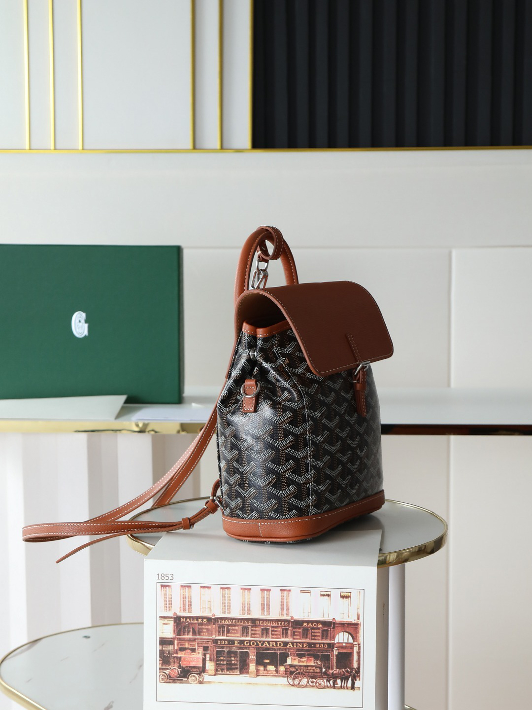 Goyard Aln Mini Backpack 020194