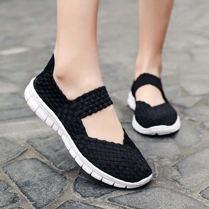 Hand Knit Women's Orthopedic Soft Sole Sport Non-Slip Sandals