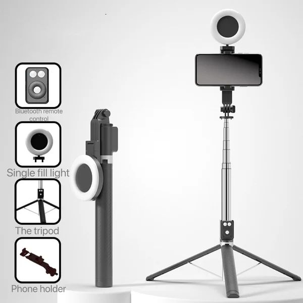 🎁New 6 in 1 Bluetooth Selfie Stick🎁BUY 2 FREE SHIPPING